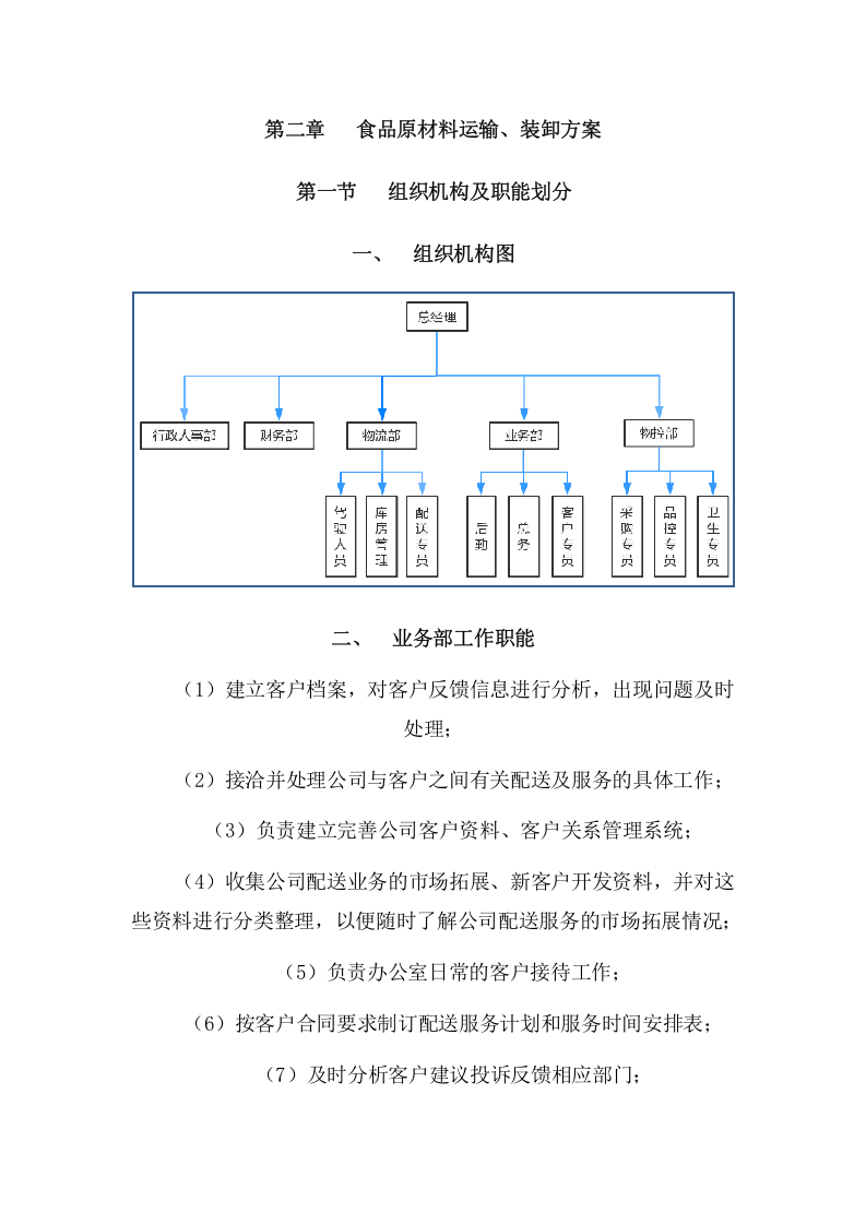 食品配送管理项目方案（47页） 第7页
