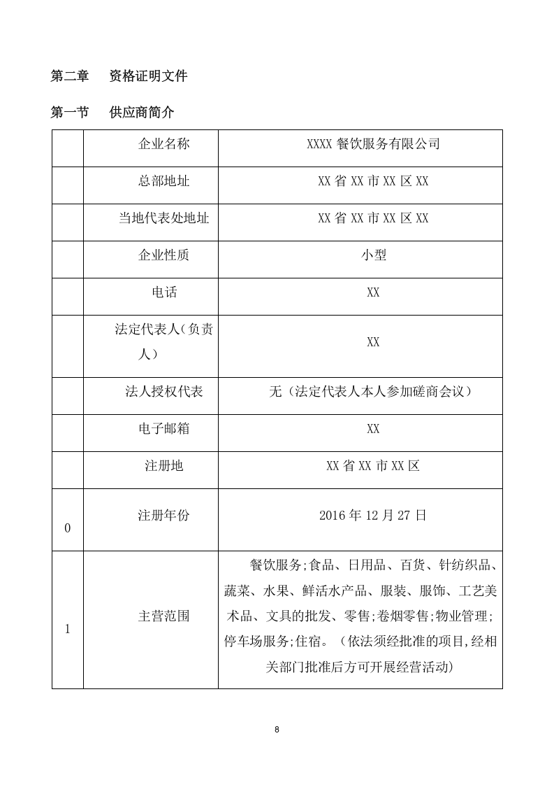 学校餐厅托管服务项目方案（354页） 第8页