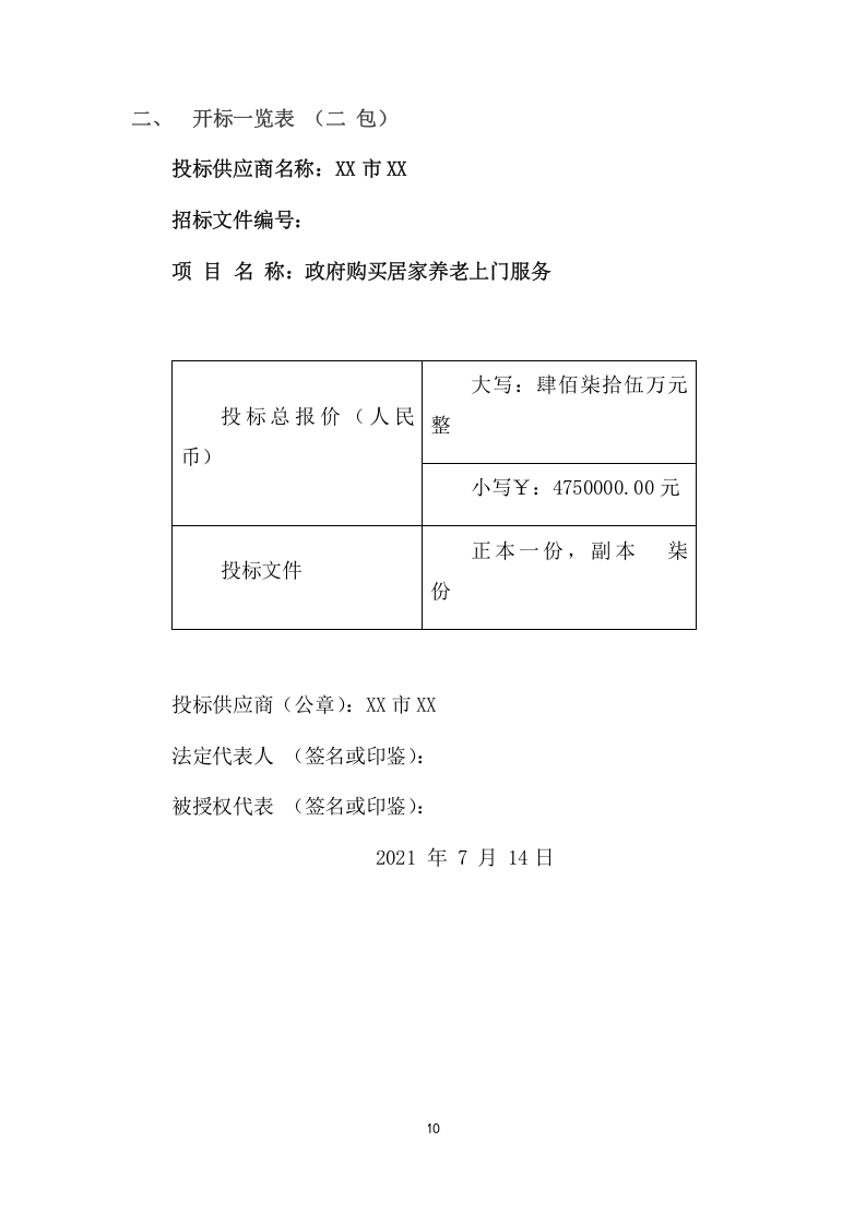 居家养老上门服务项目方案（592页） 第10页