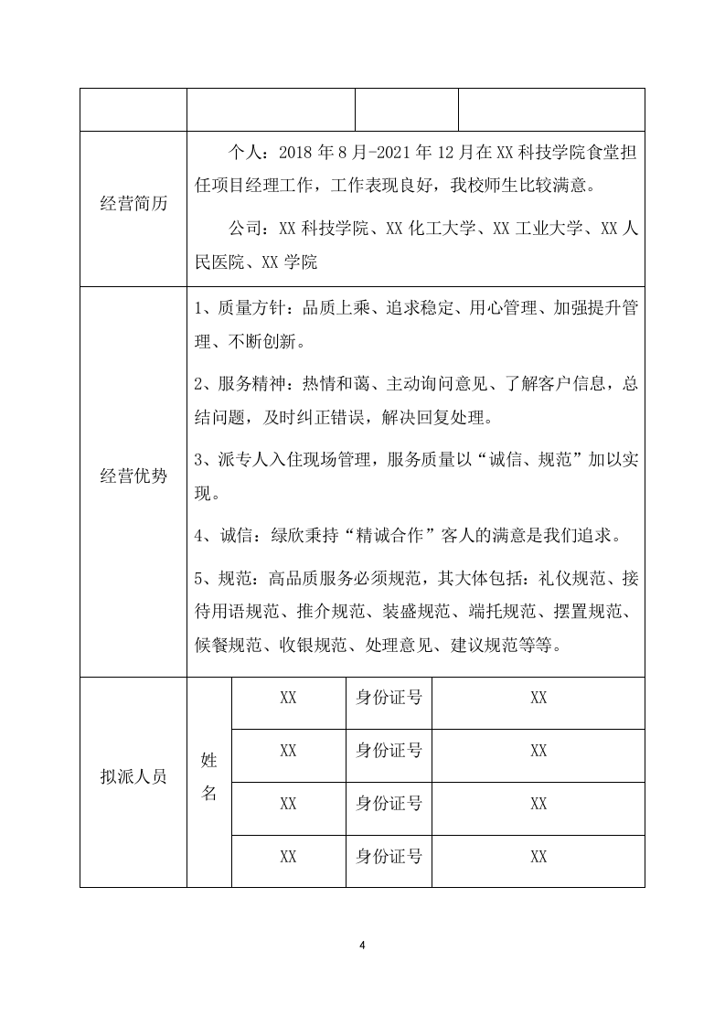 医学院餐饮摊位遴选项目方案(541页) 第9页