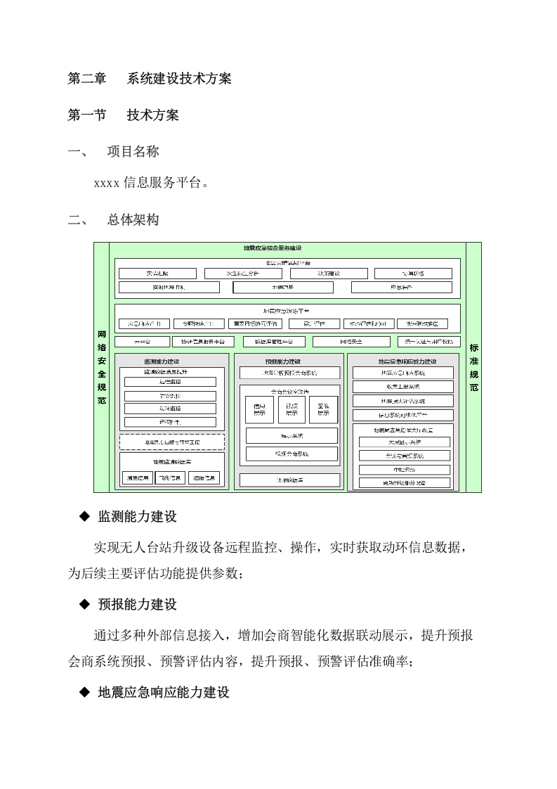 地震应急综合服务系统项目方案（48页） 第9页