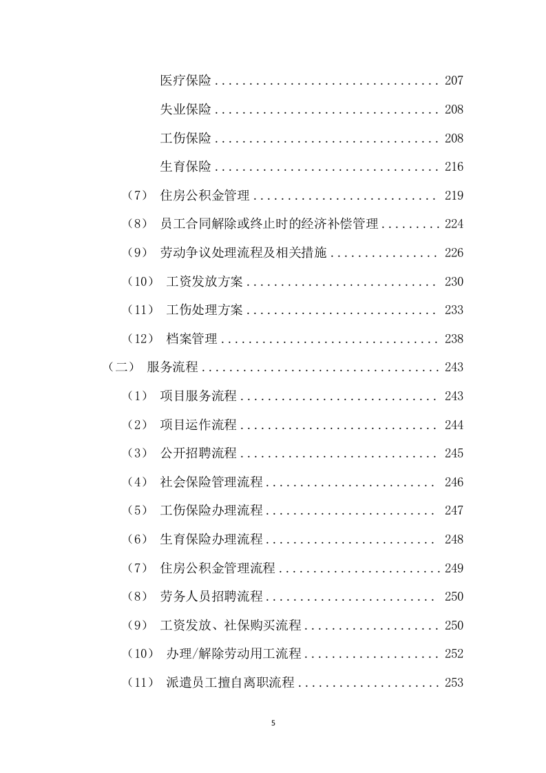 劳务派遣项目方案（601页） 第5页