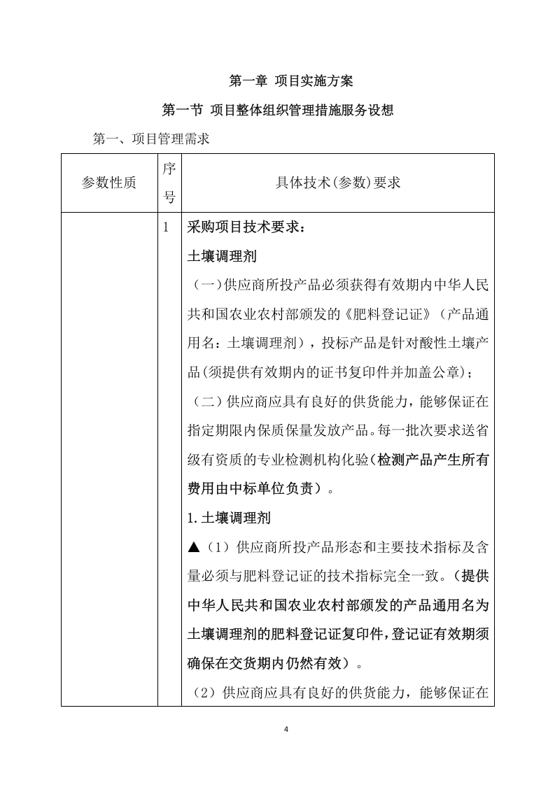 土壤酸化耕地治理项目方案（327页） 第4页