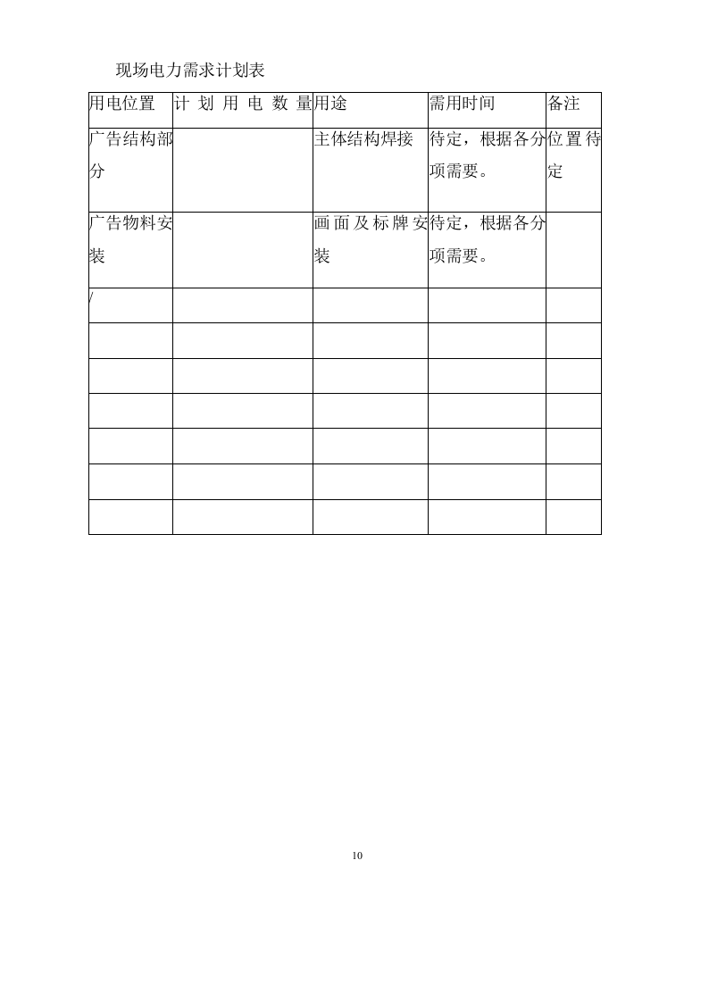 钢结构广告牌技术项目方案（43页） 第10页
