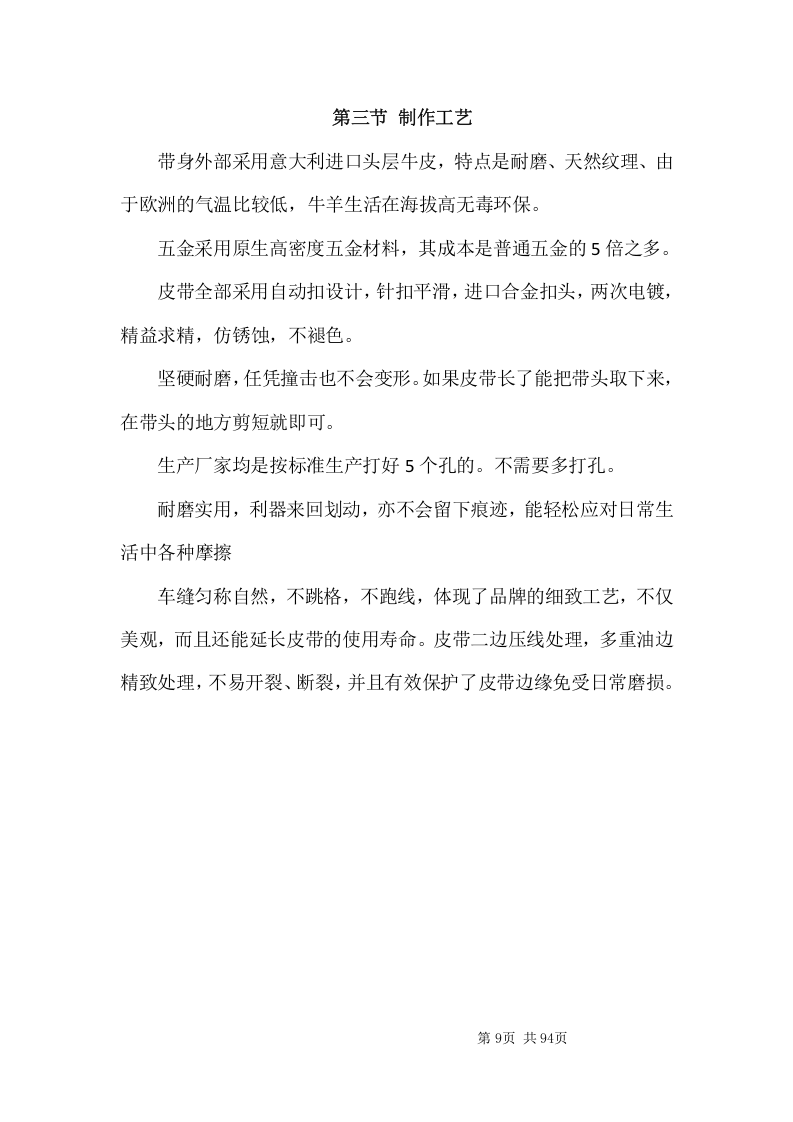 皮带采购项目方案（94页） 第9页