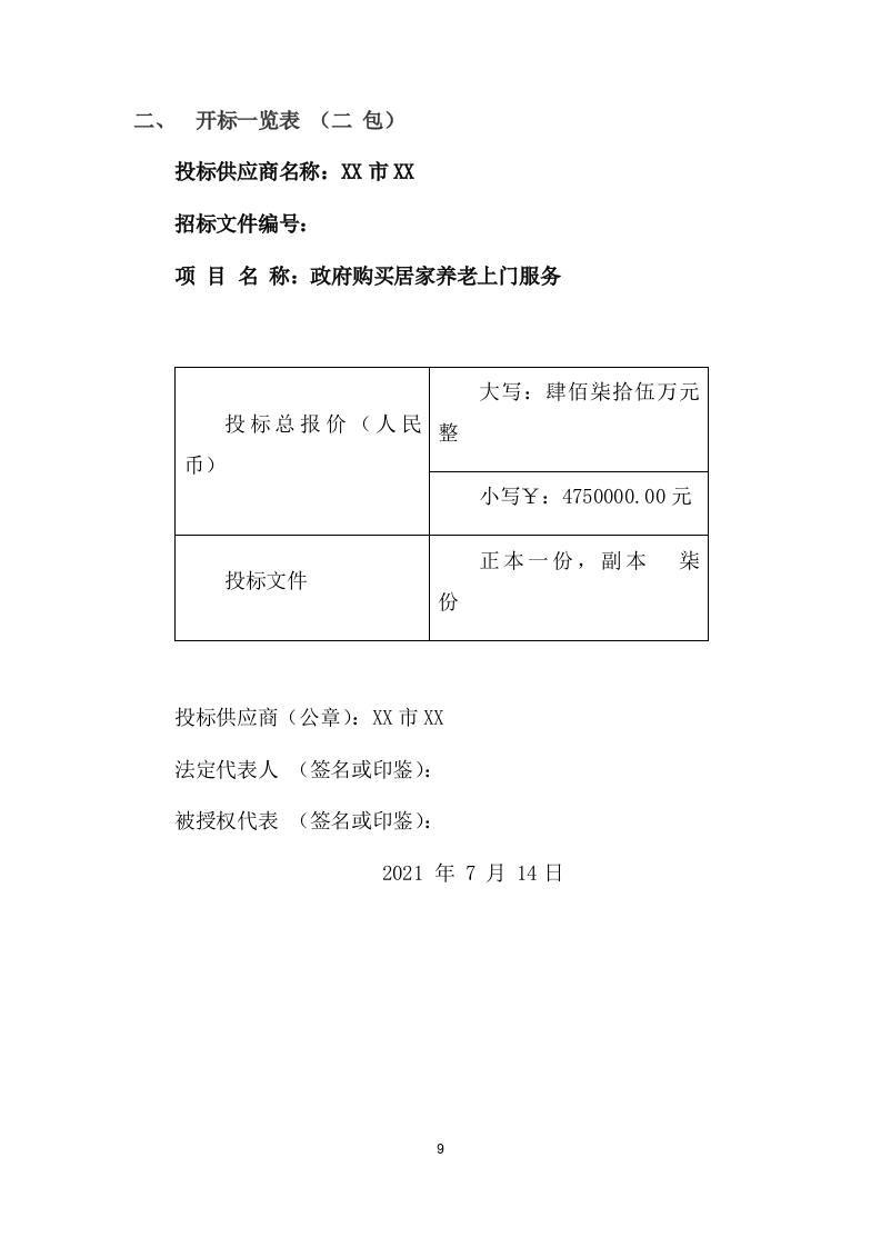 居家养老上门服务项目方案(575页) 第9页