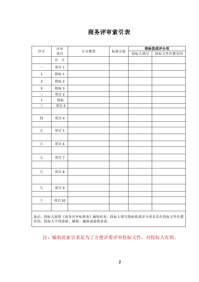 书籍、期刊、杂志、广告等印刷品定点服务投标文件（694页） 第3页