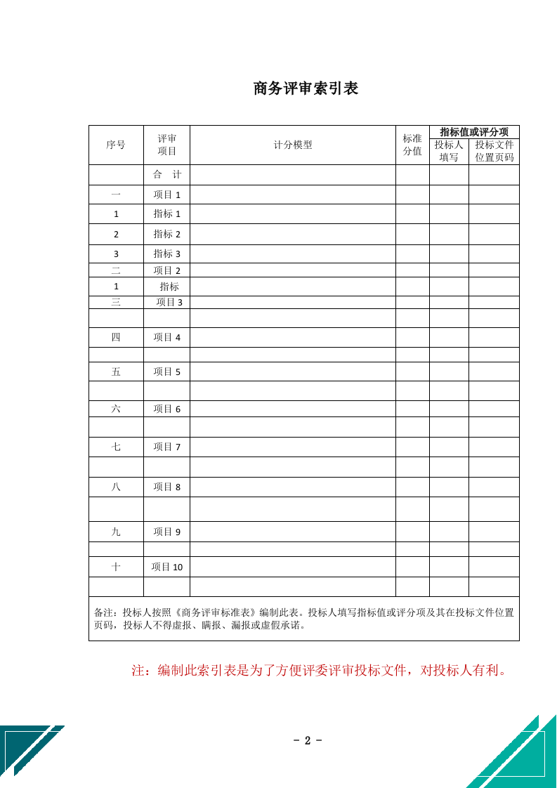 公务车保险服务投标文件(505页) 第3页