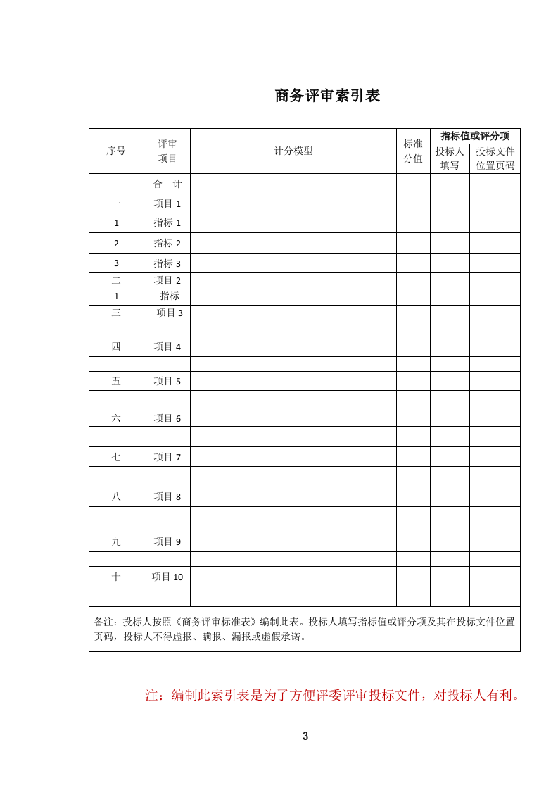 园林绿化养护服务投标文件（660页） 第3页