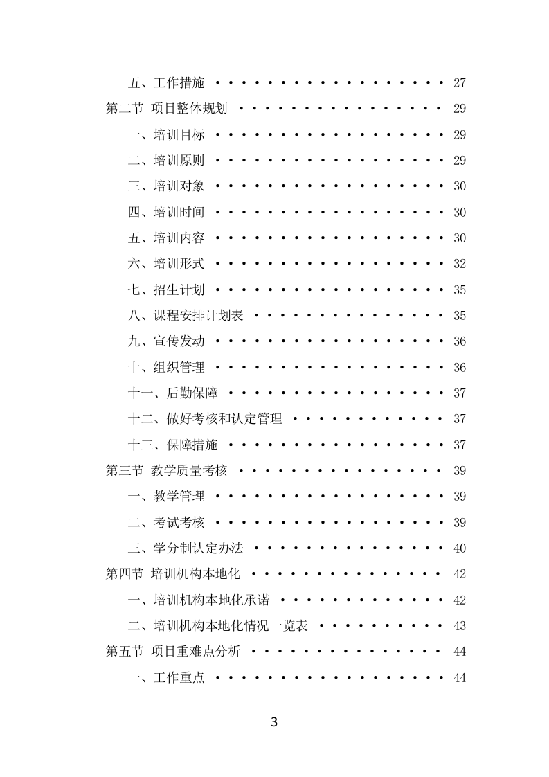 残疾人就业指导培训项目方案模板（325页） 第3页