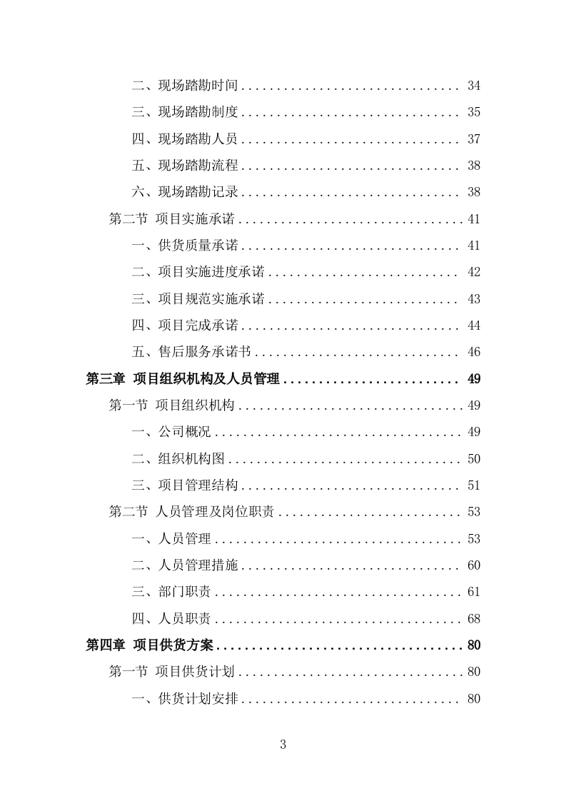 电桩采购安装项目方案模板（390页） 第3页