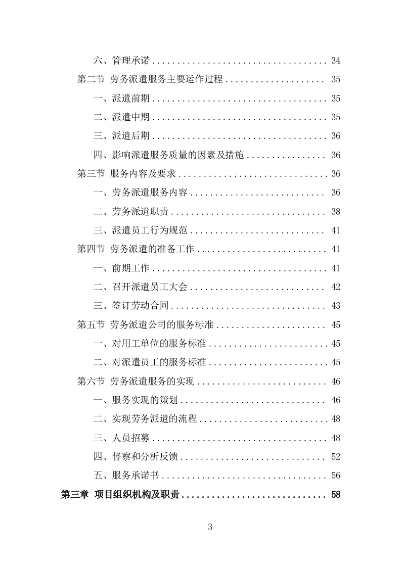 城市照明养护劳务派遣项目服务方案（379页） 第3页