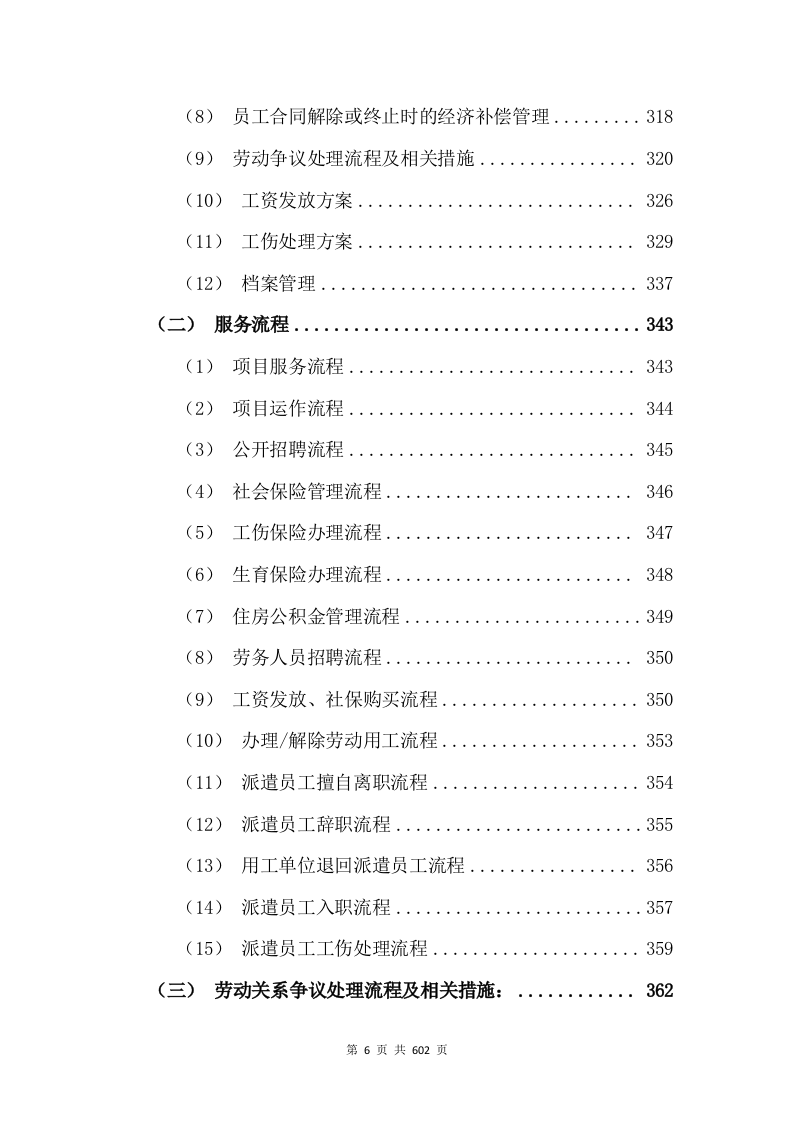 劳务派遣项目方案(602页) 第6页