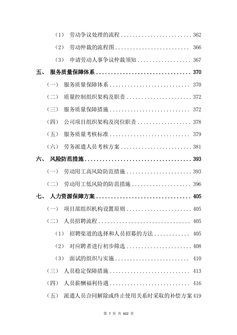 劳务派遣项目方案(602页) 第7页