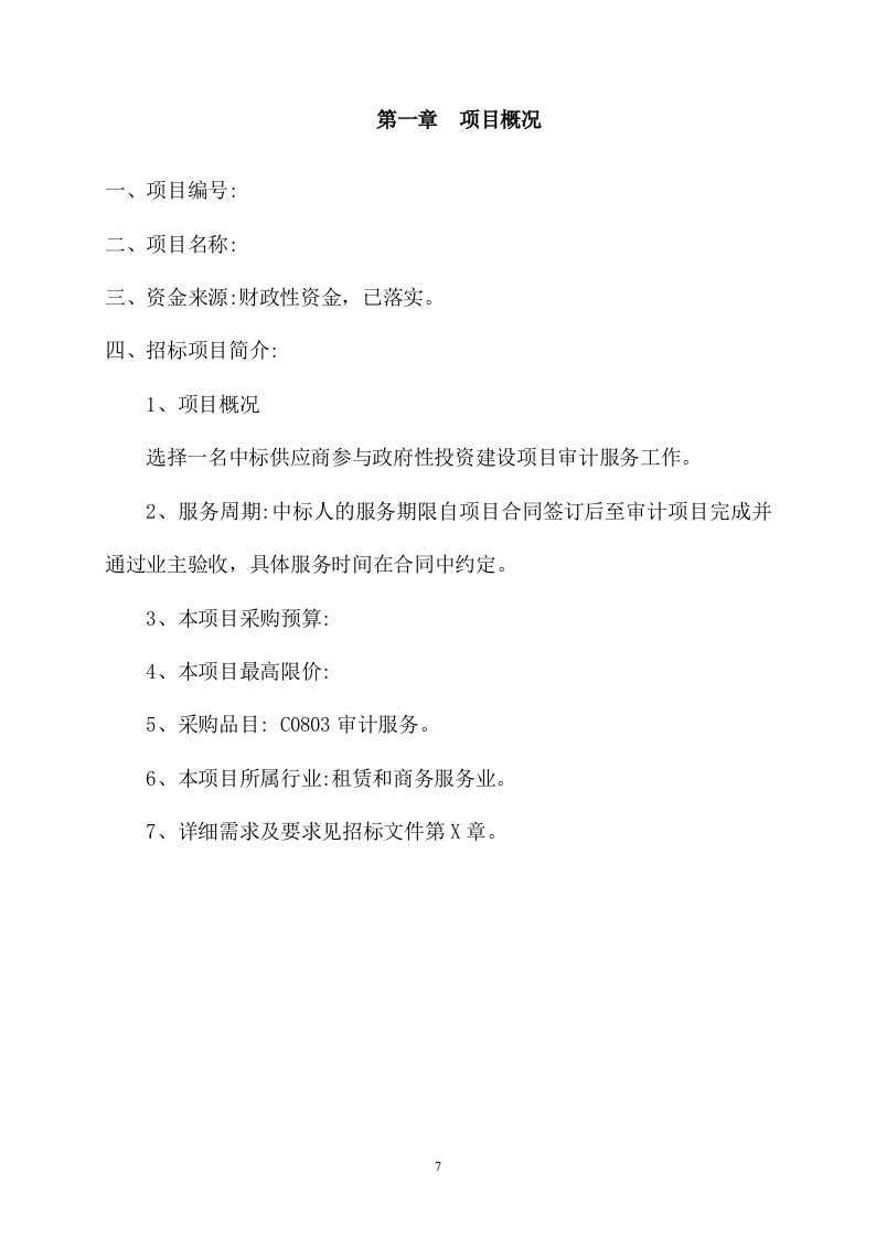 审计服务方案(450页) 第7页