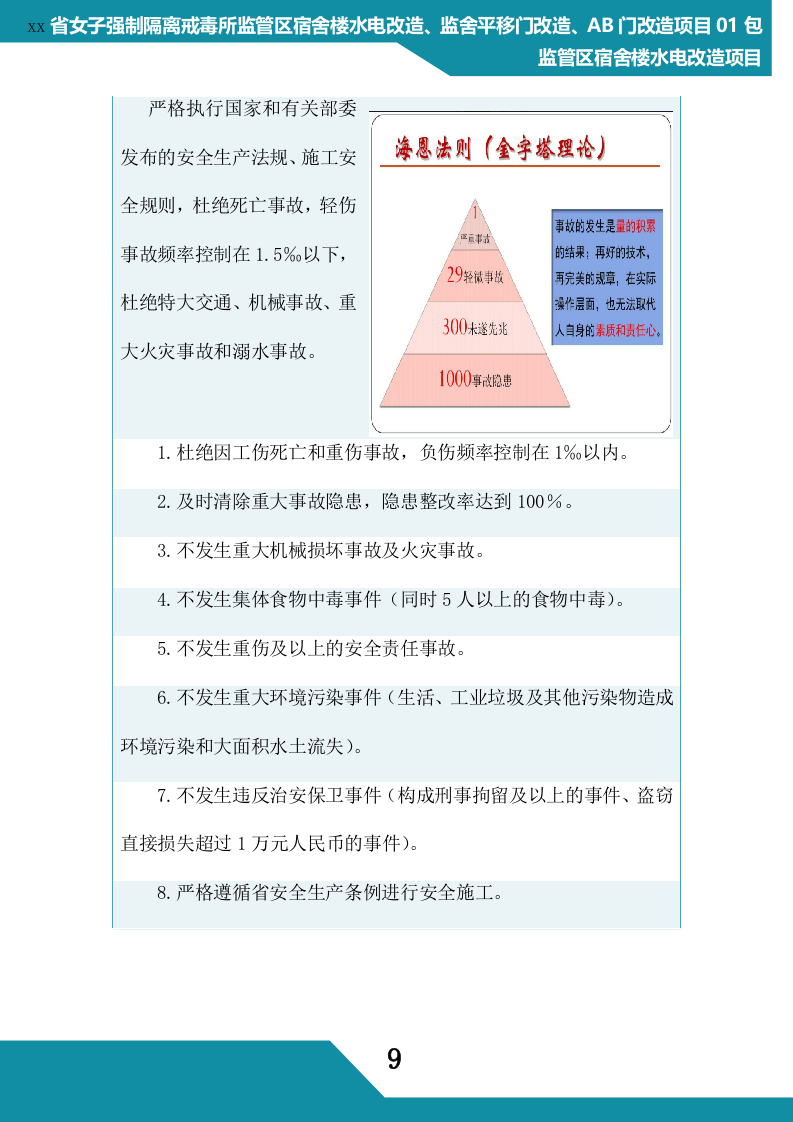 监狱水电改造项目管理组织方案(268P) 第9页