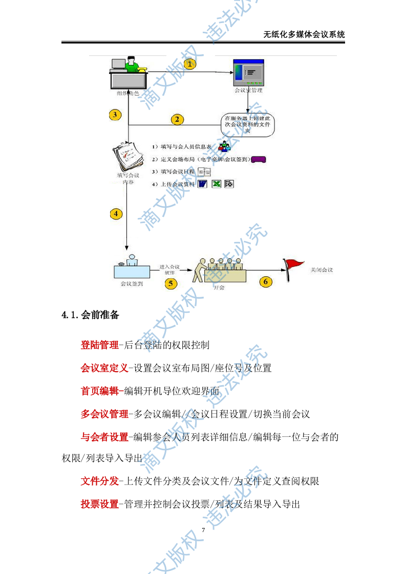 无纸化会议系统解决方案(42页) 第8页
