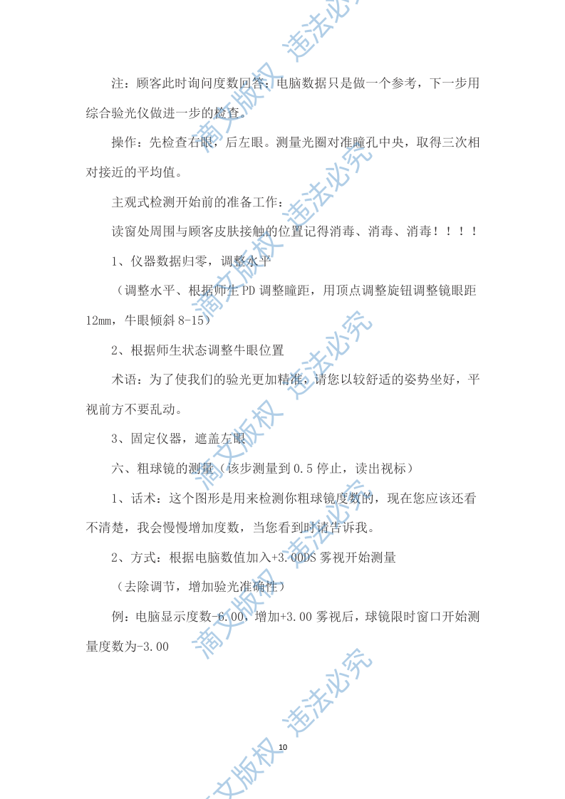 配镜某大学步行街商贸店铺租赁经营眼镜店104页 第10页