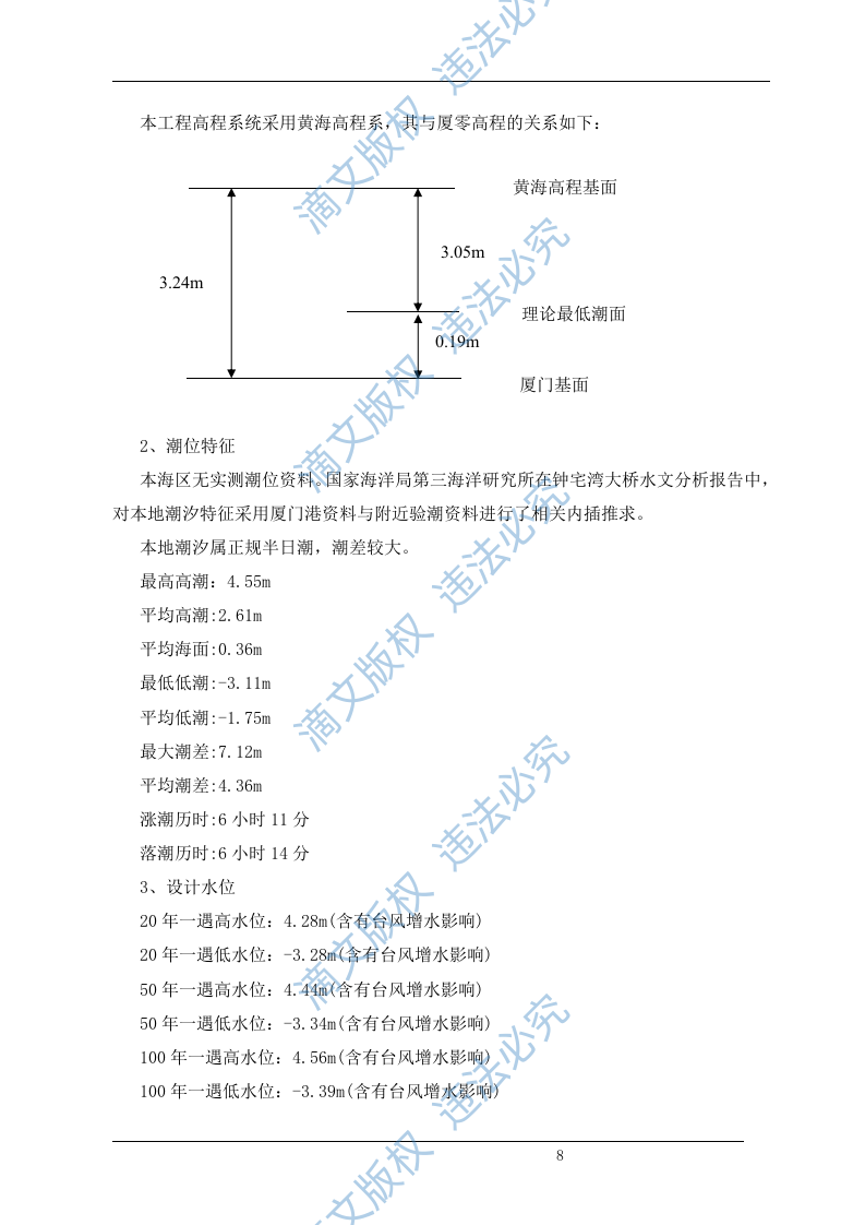 清淤整治工程(清淤、护岸部分)施工组织设计（技术标 72） 第8页
