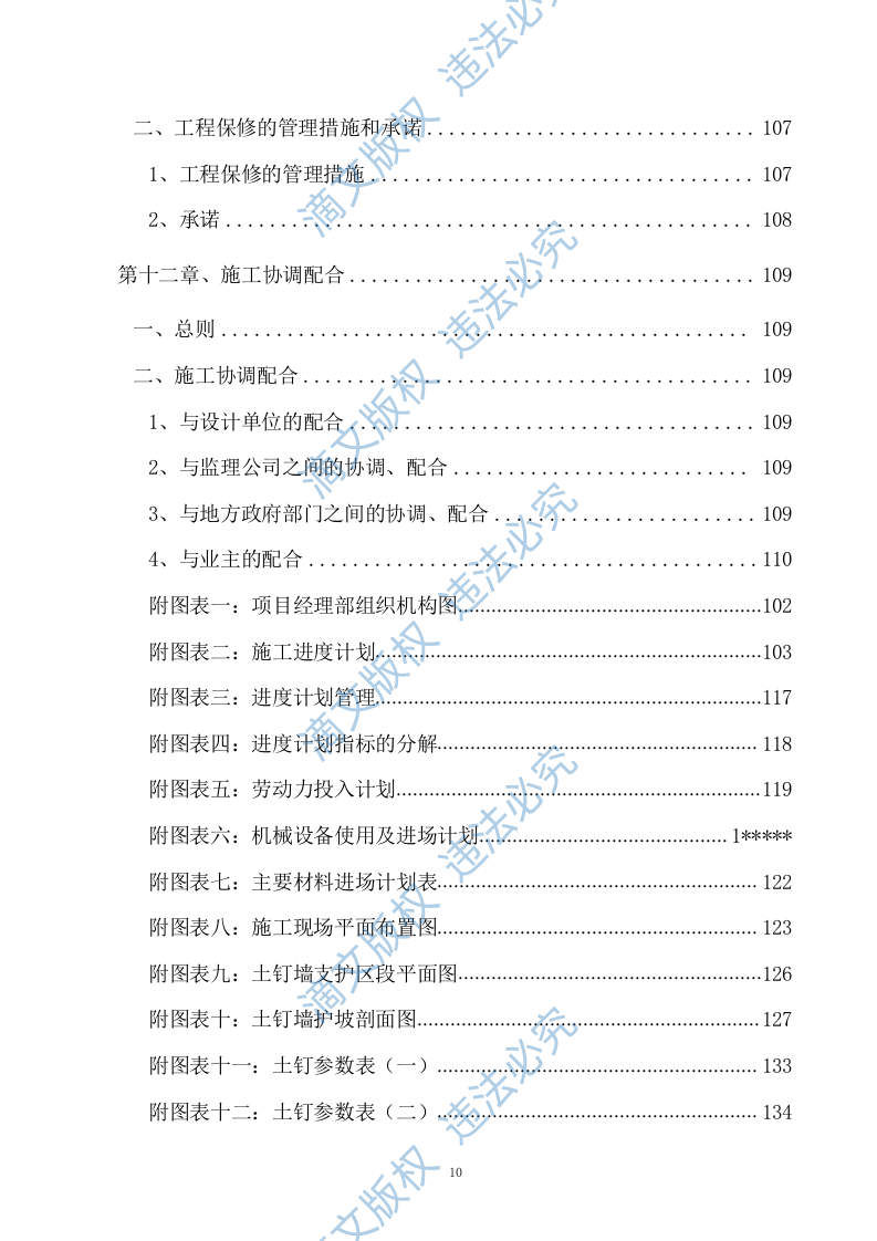 热力管网施工组织设计153页 第10页