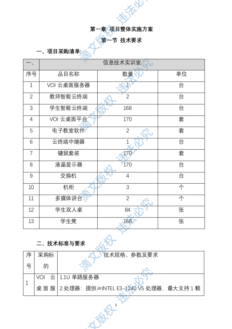 设备安装调试方案364 第5页