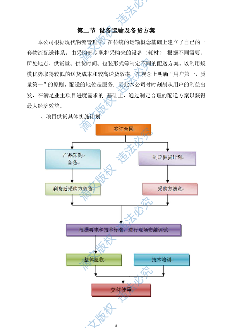 设备安装服务方案305 第8页