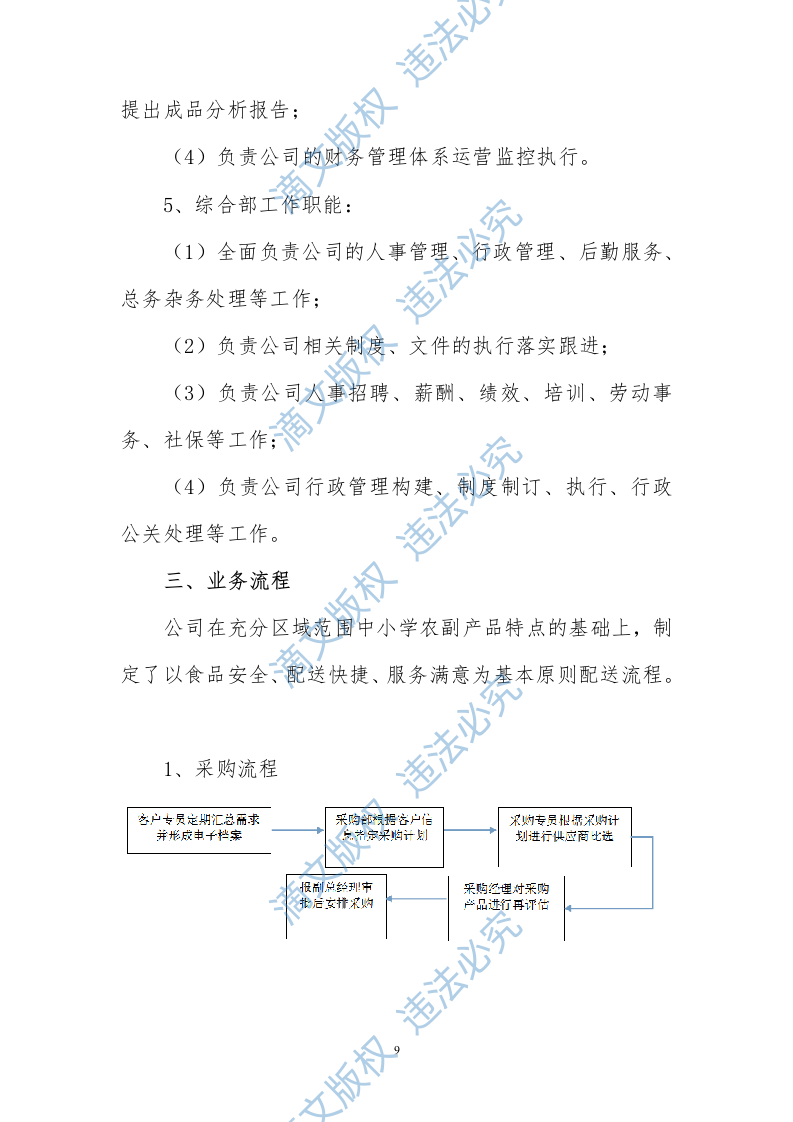 食堂食材配送服务方案228页 第9页