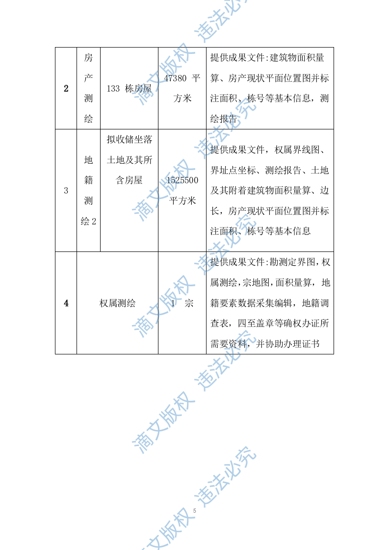 土地测绘投标方案263 第5页