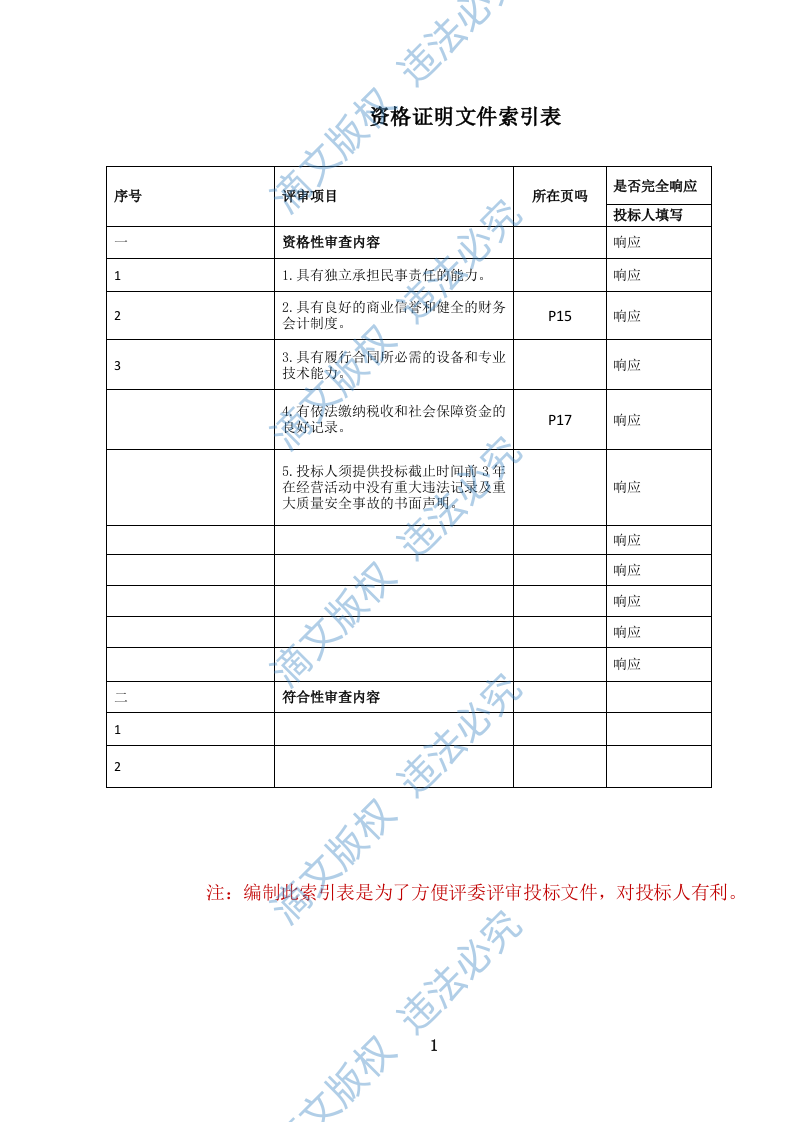 医院营养(膳食)食堂餐饮管理服务投标文件docx 第2页