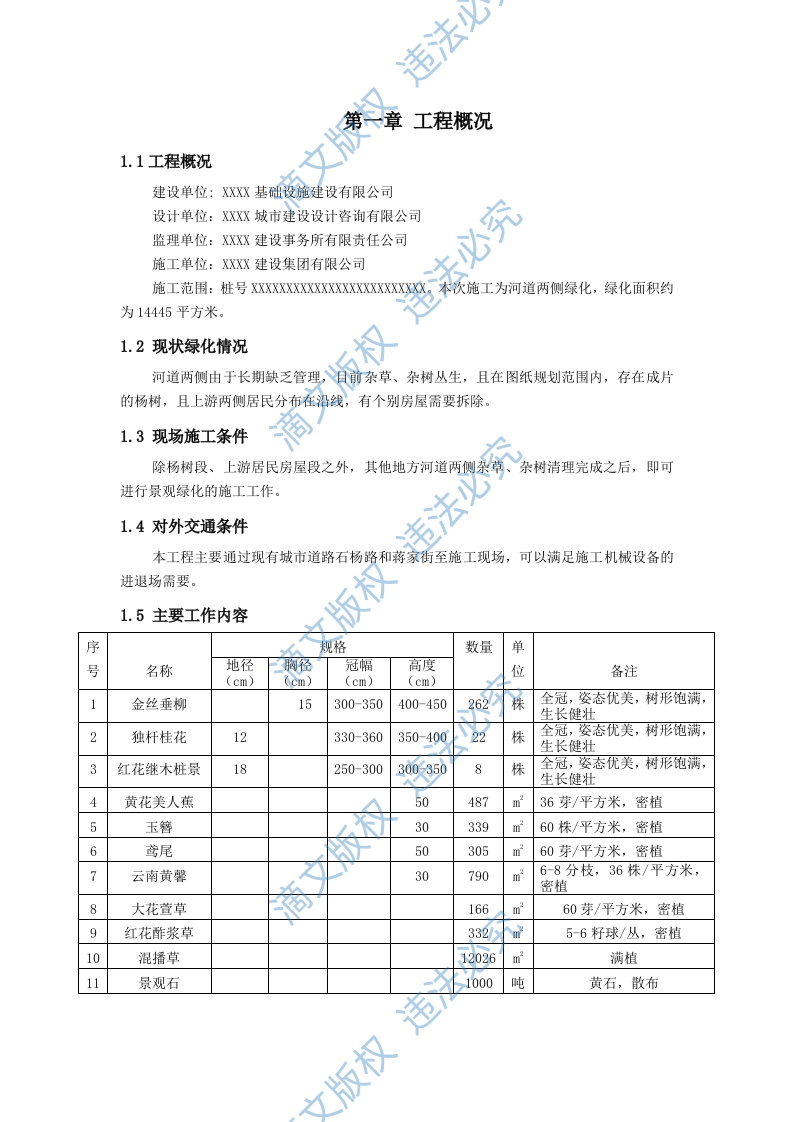 青年河河道综合整治工程景观方案 第4页