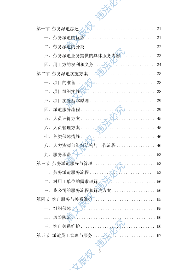 安全生产协管员劳务派遣投标方案（324页） 第3页