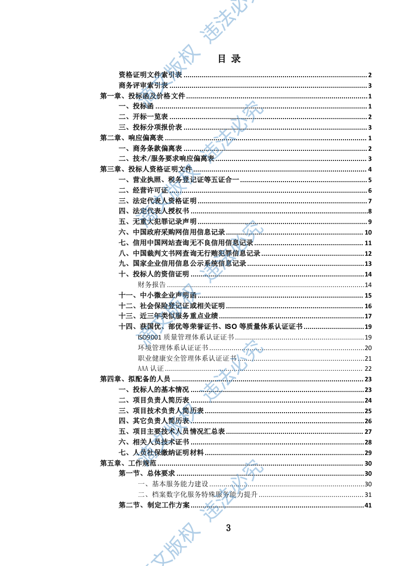 纸质档案(含缩微胶片、录音录像)数字化服务投标文件.(757页) 第4页